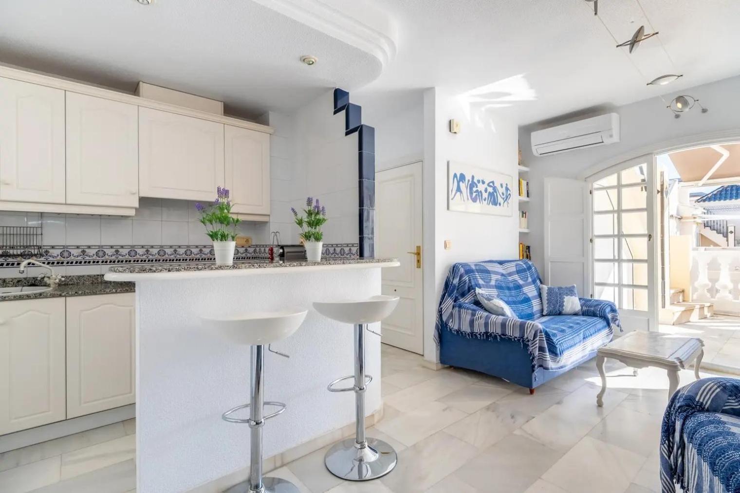 Amazing Penthouse On The Beach, Sea Views, Wifi, Airconditioning And Parking 또레비에하 외부 사진